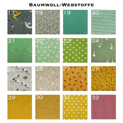 Copy of Baumwollstoffe Farbkarten - 2